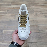 Кроссовки Nike Wmns Air Force 1 Low Beige Brown, фото 3