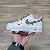 Кроссовки Nike Wmns Air Force 1 Low Beige Brown 37