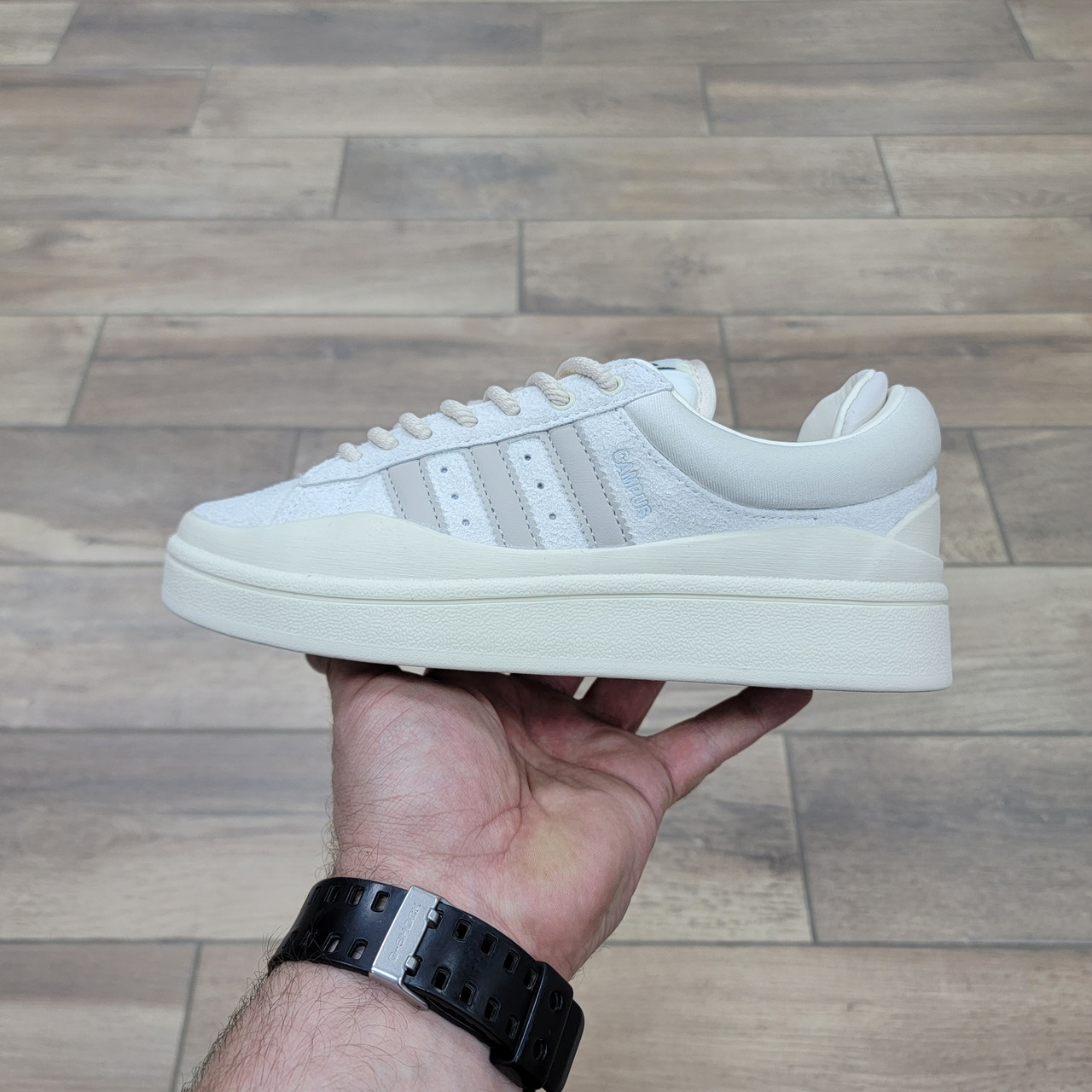 Кроссовки Bad Bunny x Adidas Campus Light «Cloud White»