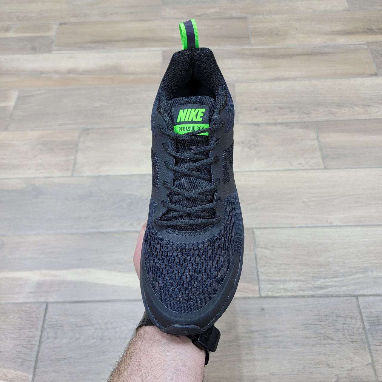 Кроссовки Nike Air Pegasus 30 Black Green - фото 3 - id-p105540435