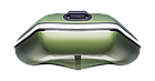 Надувная лодка Аква 2800 (слань-книжка, киль) зеленый, фото 5