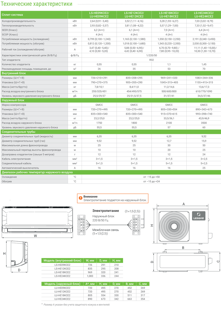 Кондиционер Lessar Flexcool LS-HE09KCE2/LU-HE09KCE2 - фото 9 - id-p205049530