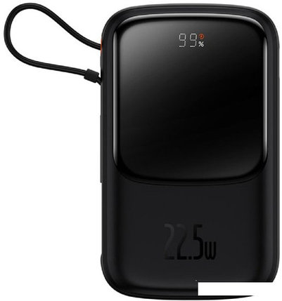 Внешний аккумулятор Baseus Qpow Pro Digital Display Fast Charge 10000mAh (черный), фото 2