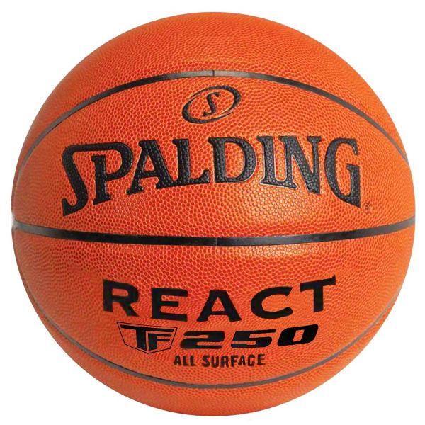 Мяч баскетбольный 6 Spalding React TF-250 - фото 1 - id-p205076742