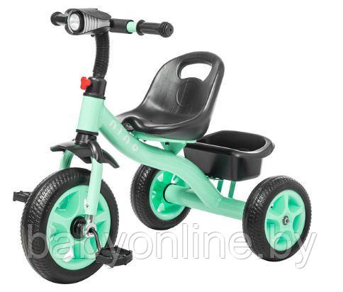 Детский велосипед трехколесный арт 7714164 Nino Comfort бирюзовый - фото 1 - id-p205093013