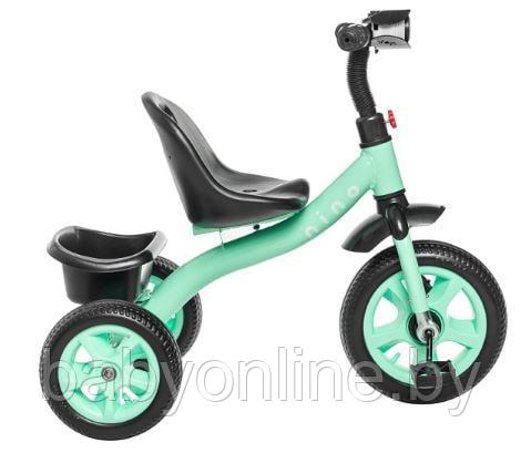 Детский велосипед трехколесный арт 7714164 Nino Comfort бирюзовый - фото 3 - id-p205093013