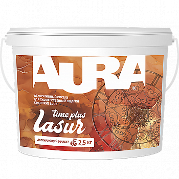 Aura Dekor Lasur Time Plus 2,5 кг - фото 1 - id-p205094229