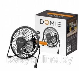 Настольный вентилятор Domie DX-4 60-0225 USB (черный) арт 6422433