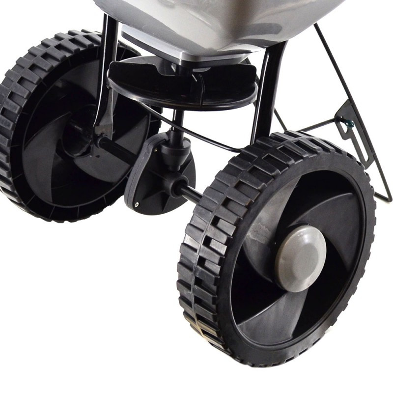 Сеялка на колесах механическая ротационная, пластиковая со складной ручкой, 15л, AW60507 AWTOOLS - фото 5 - id-p149660318