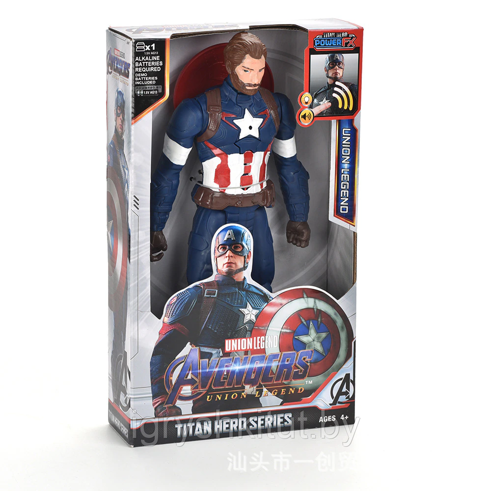 Фигурка супергероя Капитан Америка из фильма Marvel