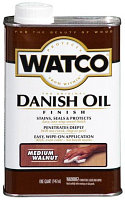 Датское оригинальное тонирующее масло Watco Danish Oil, цвет Натуральный (0,946л)