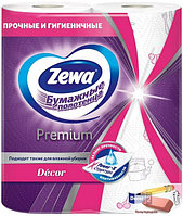 Полотенца бумажные Zewa Premium Decor, 2 рулона, арт.144087