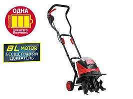 Культиватор аккумуляторный WORTEX CRC 3036 в кор. ALL1 (36 В (2х18 В), без акб и зу, БЕСЩЁТ.ДВИГ.,шир. 30 см,