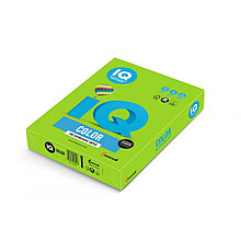 Бумага цветная IQ COLOR, А4, 80г/м2, 500л, ярко-зелёная