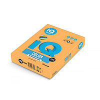 Бумага цветная IQ COLOR, А4, 80г/м2, 500л, оранжевый неон
