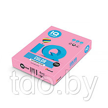 Бумага цветная IQ COLOR, А3, 160г/м2, 250л, розовая