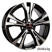 Литые диски Vector R204 (A 17_Hyundai Tucson) 17x7" 5x114.3мм DIA 67.1мм ET 51мм Алмаз черный