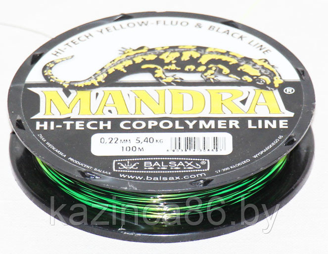 Леска Balsax MANDRA 0.22mm (100м) - фото 1 - id-p28184929