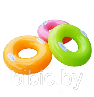 Круг для купания ( для плавания ) надувной детский плавательный Интекс Intex 59528 с ручками для детей - фото 2 - id-p205225462