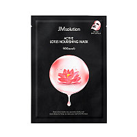 Питательная тканевая маска с лотосом JM Solution Active Lotus Nourshing Mask Ultimate 30 мл