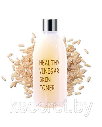 [REALSKIN] Тонер для лица ЗЕРНА ЯЧМЕНЯ Healthy vinegar skin toner (Barley seed), 300 мл - фото 2 - id-p205226752