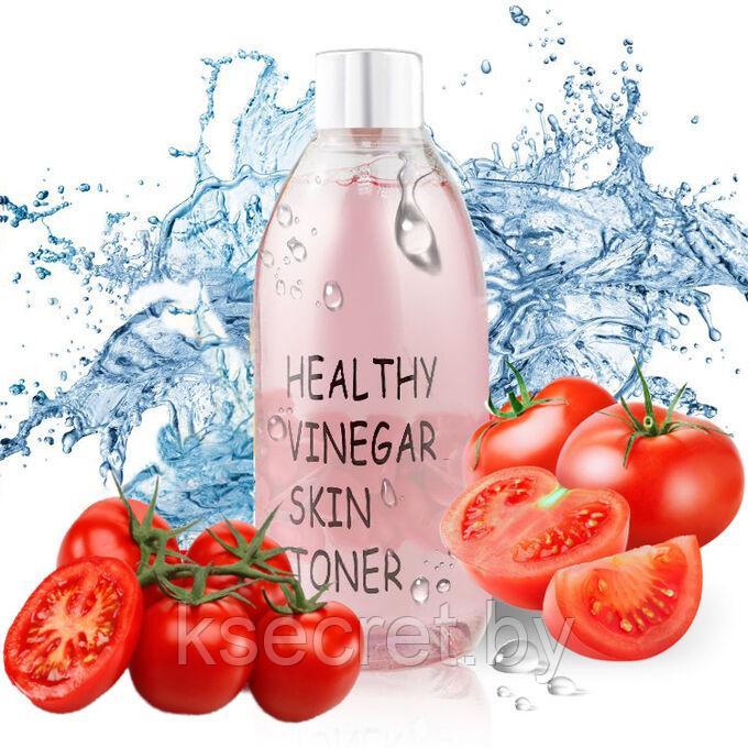 [REALSKIN] Тонер для лица ТОМАТ Healthy vinegar skin toner (Tomato), 300 мл - фото 2 - id-p205226756