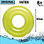 Надувной круг неоновый с перламутровым блеском INTEX, для плавания купания, 3 цвета (91х91см) арт. 59262, фото 2