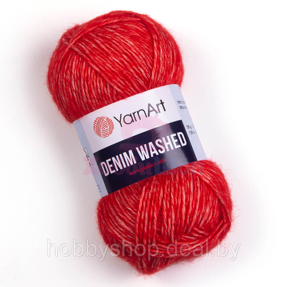 Пряжа для ручного вязания YarnArt Denim Washed 50 гр цвет 919 - фото 1 - id-p205227309