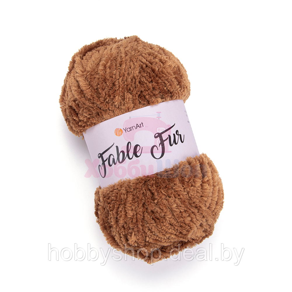 Пряжа для ручного вязания YarnArt Fable Fur 100 гр цвет 970 - фото 1 - id-p205227313
