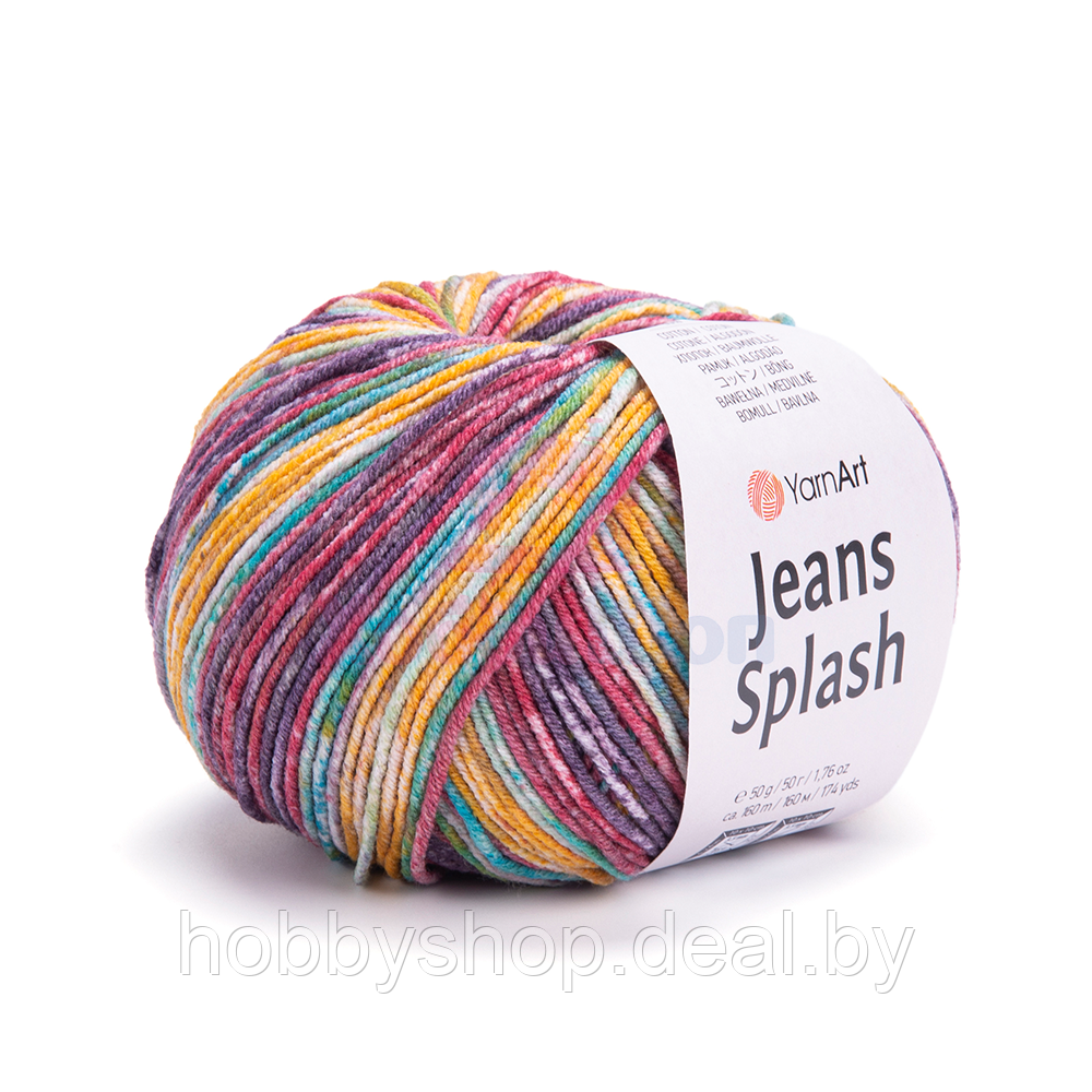 Пряжа для ручного вязания YarnArt Jeans Splash 50 гр цвет 943 - фото 1 - id-p205227324