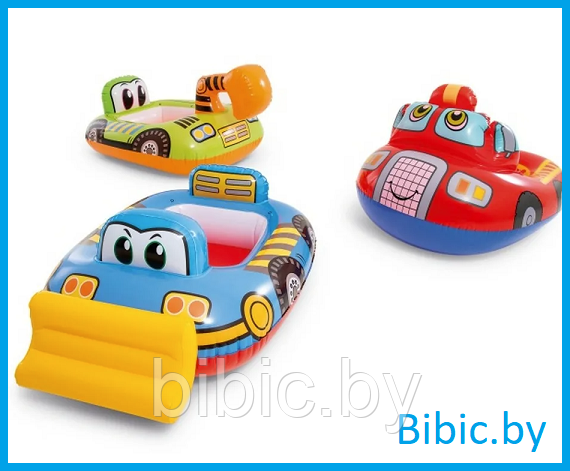 Круг надувной "Kiddie Floats" с поддержкой (трусами) Intex 59586 плавательный для плавания купания детей