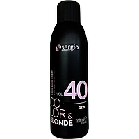 Sergio Professional Color&Blonde 40 VOL. (12%) 1000 мл Крем-оксидант / окислительная эмульсия
