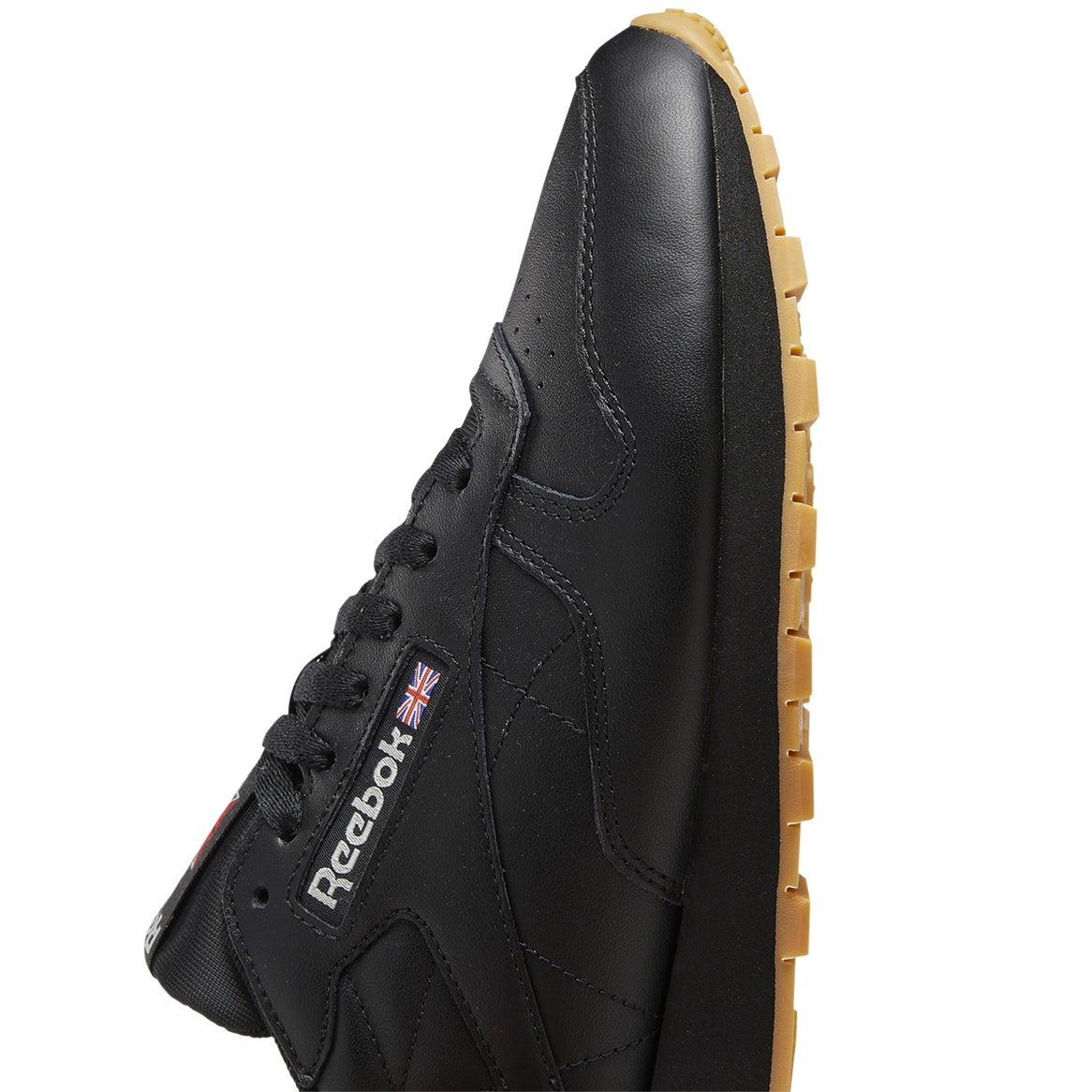 Кроссовки мужские Reebok Classic Leather черный - фото 6 - id-p205227487