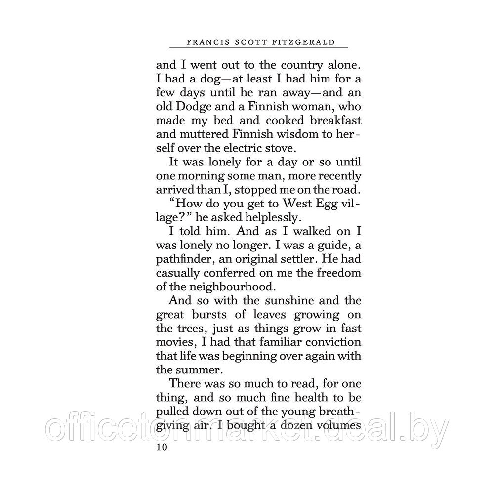 Книга на английском языке "The Great Gatsby", Фрэнсис Скотт Фицджеральд - фото 8 - id-p205231432