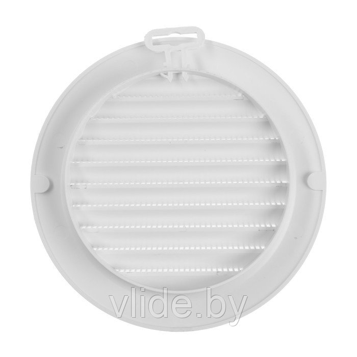 Решетка вентиляционная ZEIN, d=150 мм, круглая, с сеткой, с фланцем, неразъемная - фото 6 - id-p205232546