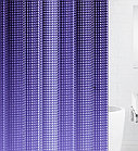Шторка для ванной 3D виниловая, Цвет шторки 3D Фиолетовый, фото 3
