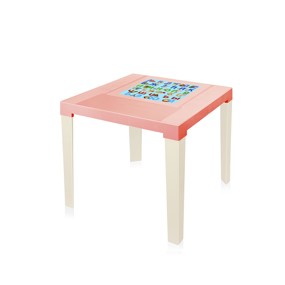 Стол детский Аладдин, Цвет стола 164 Коралловый/бежевый - фото 6 - id-p205233060