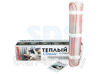 Тёплый пол (нагревательный мат) REXANT Classic RNX -2,0-300 (площадь 2,0 м2 (0,5 х 4,0 м)),300 Вт, д