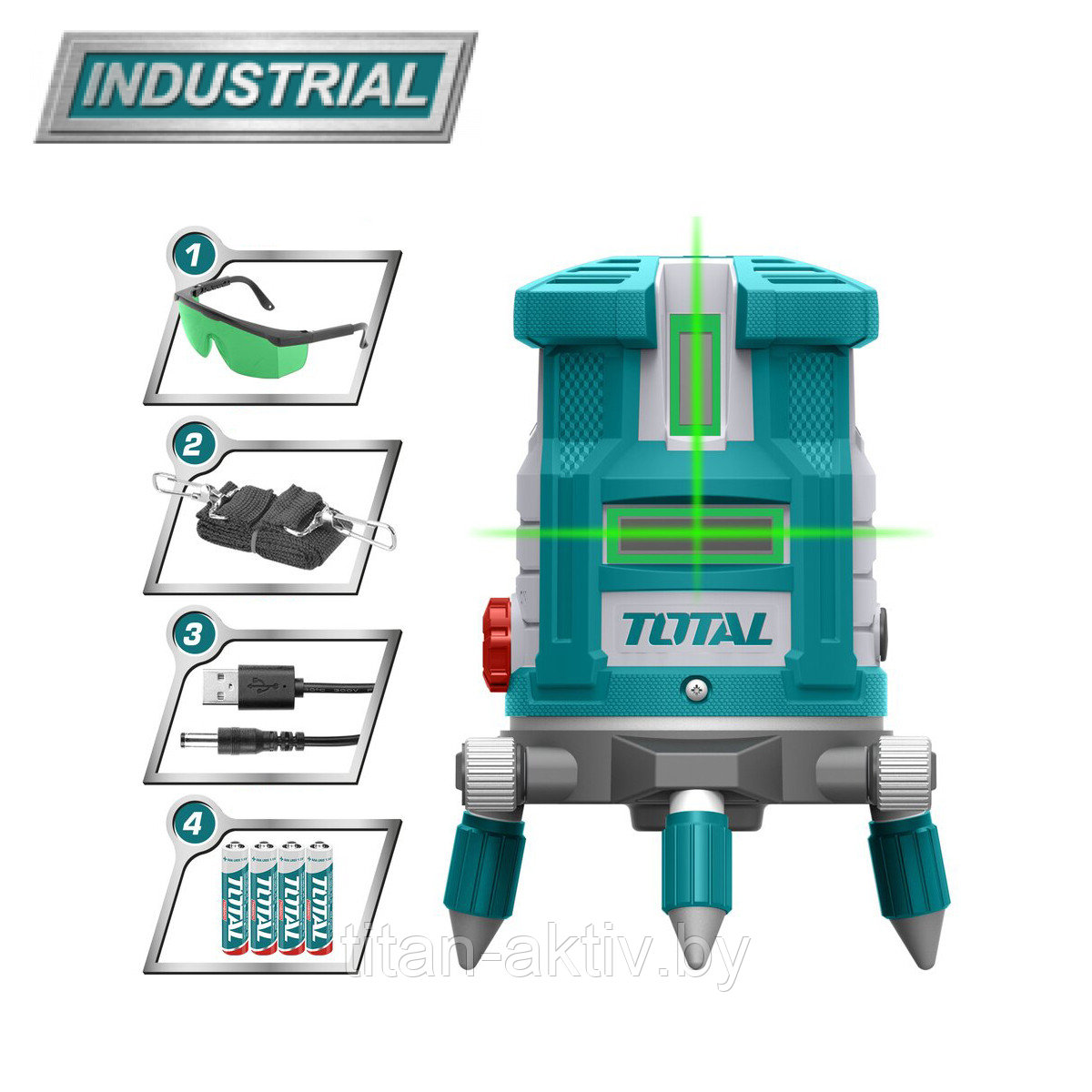 Уровень лазерный TOTAL TLL305205