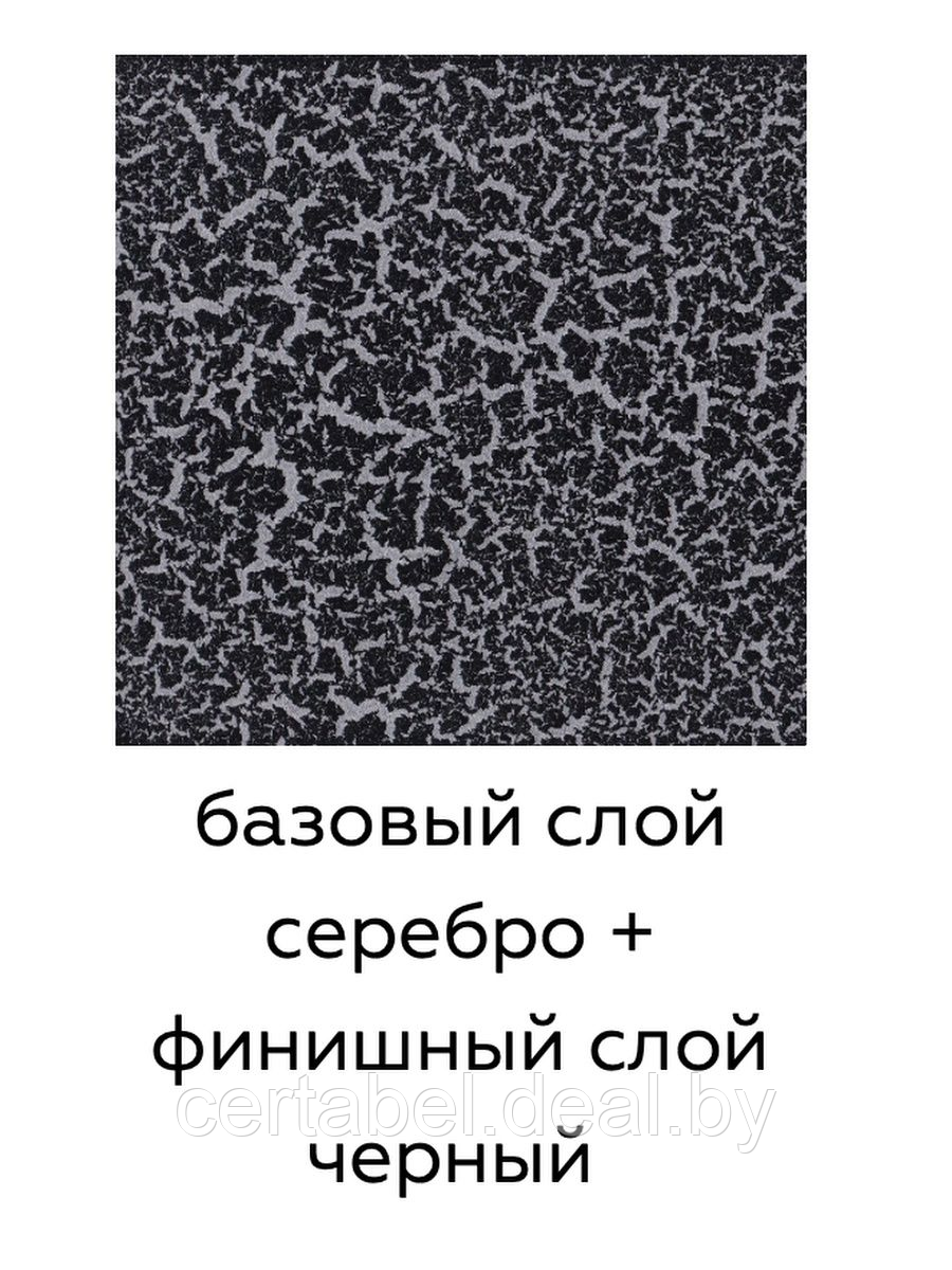 Набор аэрозольных красок для создания эффекта кракелюра Siana Craquelure Серебро/Черный (2x520мл) - фото 2 - id-p205239730