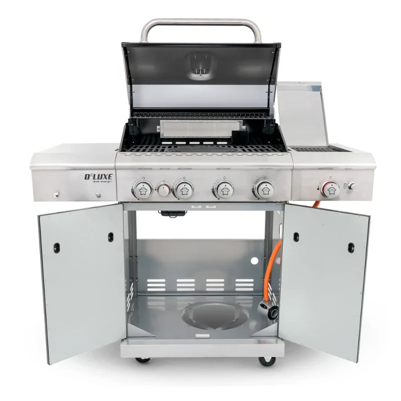 ГРИЛЬ ГАЗОВЫЙ NEXGRILL DELUXE 4B + 2B GBS, КЕРАМИЧЕСКАЯ БОКОВАЯ ГОРЕЛКА - фото 5 - id-p205241500