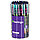 Ручка шариковая автоматическая Berlingo "Futureal" синяя, 0,7мм, грип, рисунок на корпусе,soft touch, ассорти, фото 2
