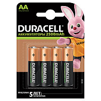 Аккумулятор Duracell AA (HR06) 2500mAh 4BL