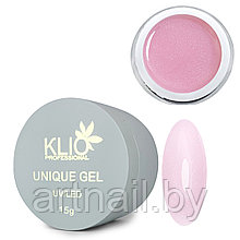 Гель UNIQUE Pink Glow №1 Klio Professional, 15 мл