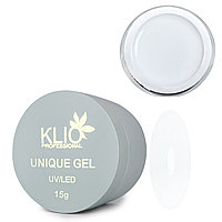 Гель UNIQUE White Glow №3 Klio Professional, 15 мл