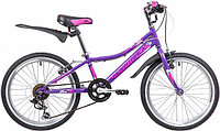 Велосипед детский Novatrack Alice 20 фиолетовый