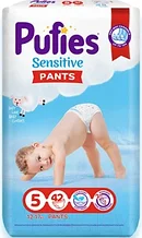 Подгузники-трусики детские Pufies Sensitive Junior 12-17кг