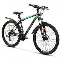 Велосипед мужской горный Aist Quest Disc (Серо-зеленый)