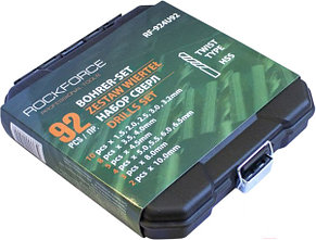 Набор сверел по металлу HSS 92 предмета ROCKFORCE RF-924U92, фото 2