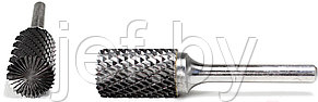 Шарошка цилиндрическая по металлу с торцевой раб. поверхностью(Ø 16мм,Ø хвостовика 6мм) ROCKFORCE RF-617B1625, фото 2
